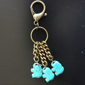 turquoise stone with silver chain
